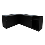 Luna LED Shop Counter Set CM60, TB60 & 2 x B1200 - Black