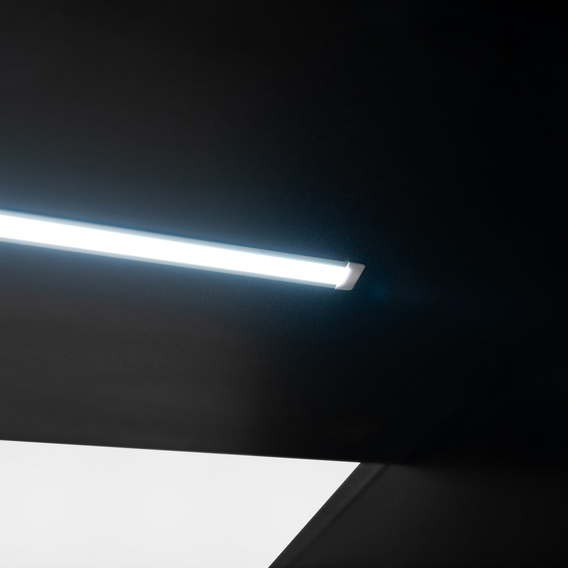 Vega LED Shop Counter Set K1200, C1200, TB60 & CM60 - Black