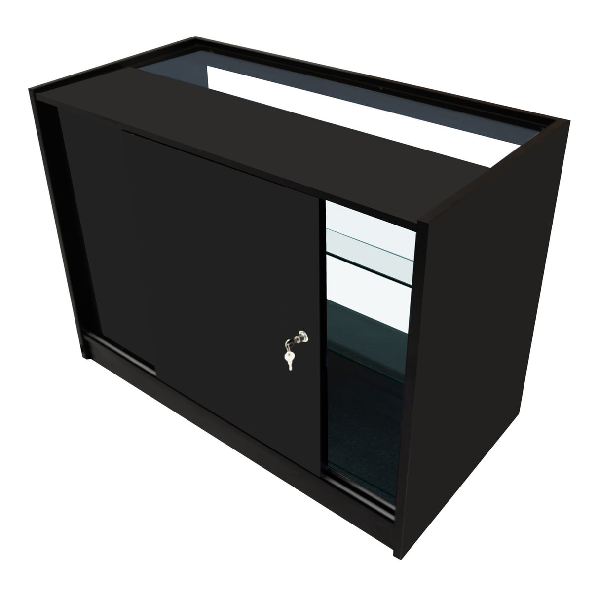 Vega LED Shop Counter Set K1200, C1200, TB60 & CM60 - Black