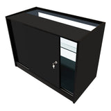 Vega LED Shop Counter Set K1200, C1200, TB60 & CM60 - Black