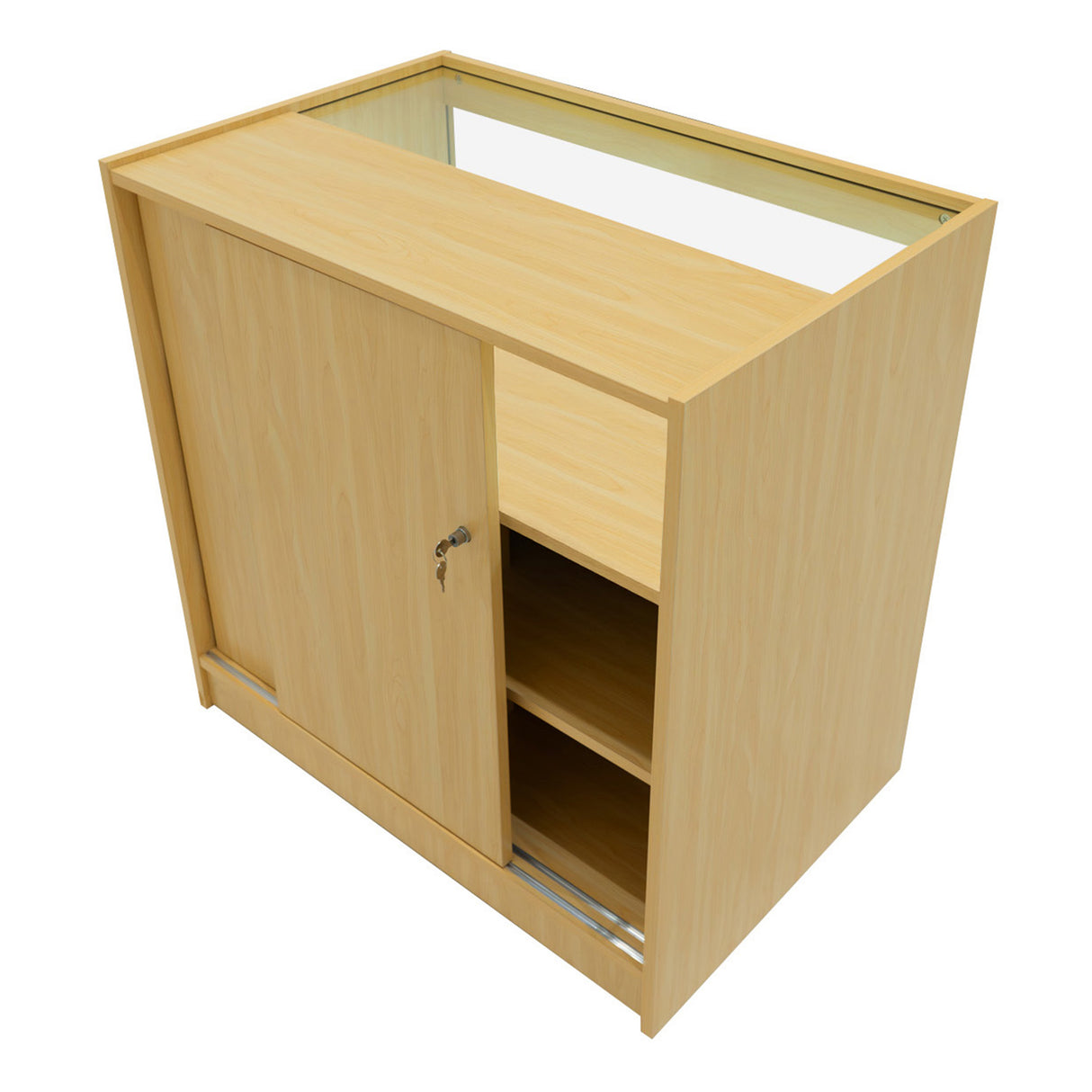 Luna LED Shop Counter Set CM60, TB60 & 2 x B900 - Maple