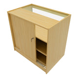 Luna LED Shop Counter Set CM60, TB60 & 2 x B900 - Maple