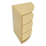 Harmonia LED Shop Counter Set B1200, C1200 & LM60 - Maple