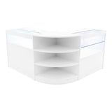 Harmonia LED Shop Counter Set B900, C900 & LM60 - White