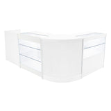 Vega LED Shop Counter Set K900, C900, TB60 & CM60 - White