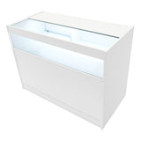 Harmonia LED Shop Counter Set B1200, C1200 & LM60 - White