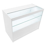Harmonia LED Shop Counter Set B1200, C1200 & LM60 - White