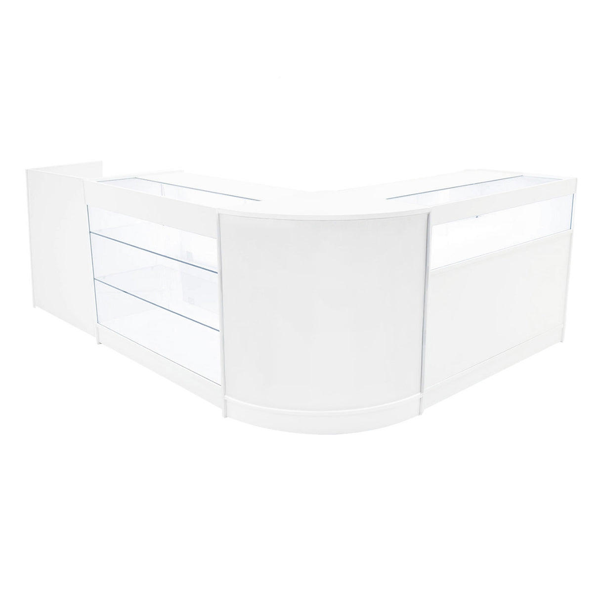 Polaris LED Shop Counter Set K1200, B1200, TB60 & CM60 - White