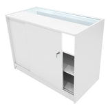Polaris LED Shop Counter Set K1200, B1200, TB60 & CM60 - White