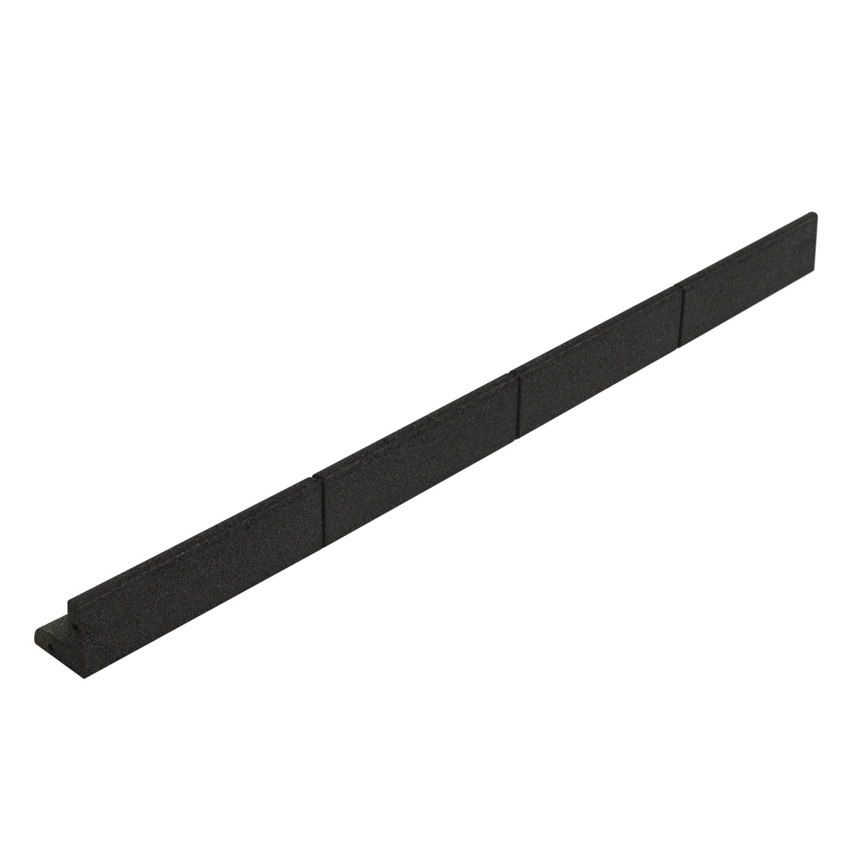 Flexible Lawn Edging 8 x 1.2m With Mallet - Black