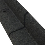 Flexible Lawn Edging 14 x 1.2m With Mallet - Black