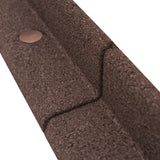 Flexible Lawn Edging 50 x 1.2m With Mallet - Brown