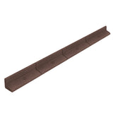 Flexible Lawn Edging 24 x 1.2m With Mallet - Brown