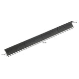 Flexible Lawn Edging 40 x 1.2m With Mallet - Grey