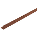 Flexible Lawn Edging 4 x 1.2m With Mallet - Terracotta