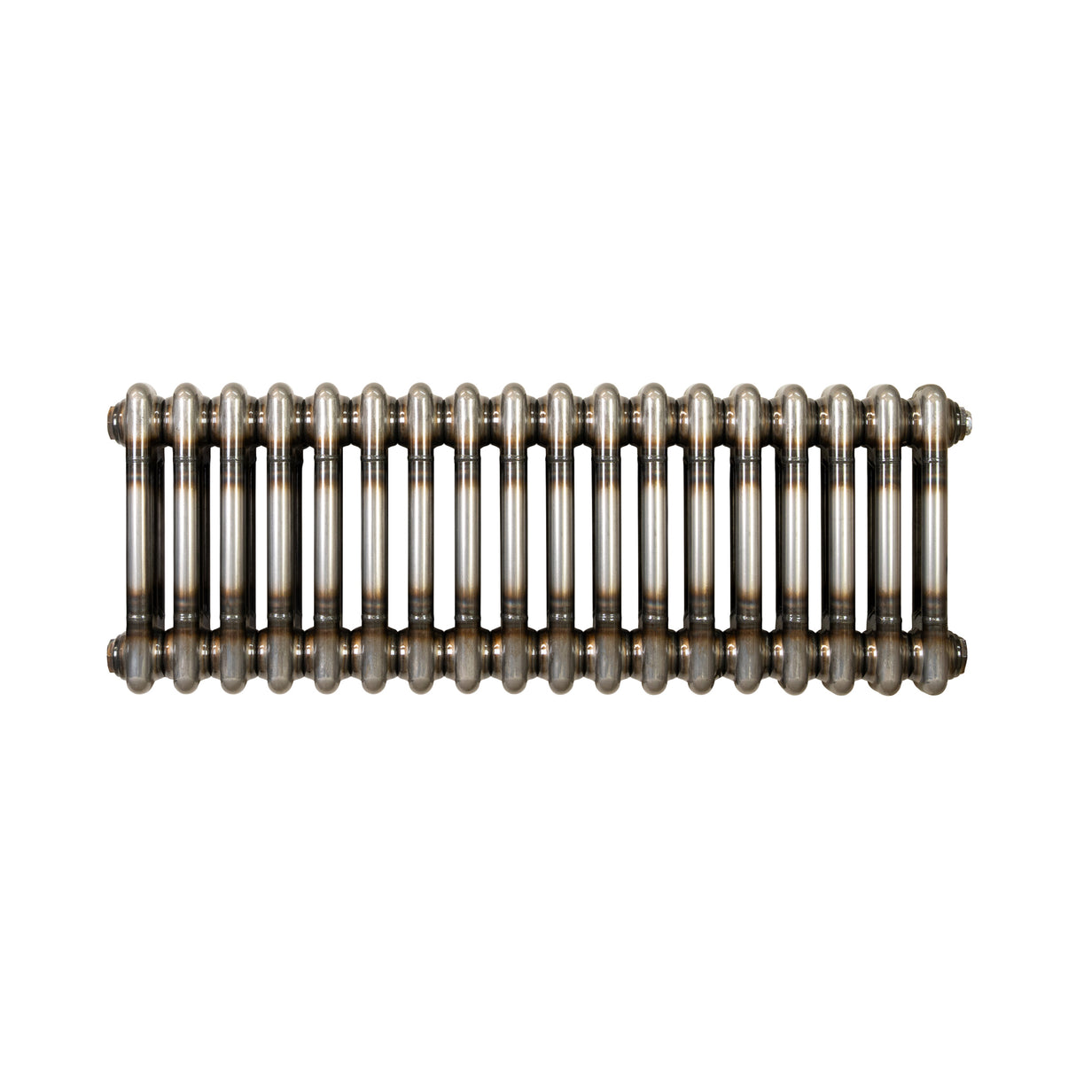 Traditional 2 Column Radiator - 300 x 830mm - Raw Metal
