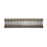 Traditional 2 Column Radiator - 300 x 1190mm - Raw Metal