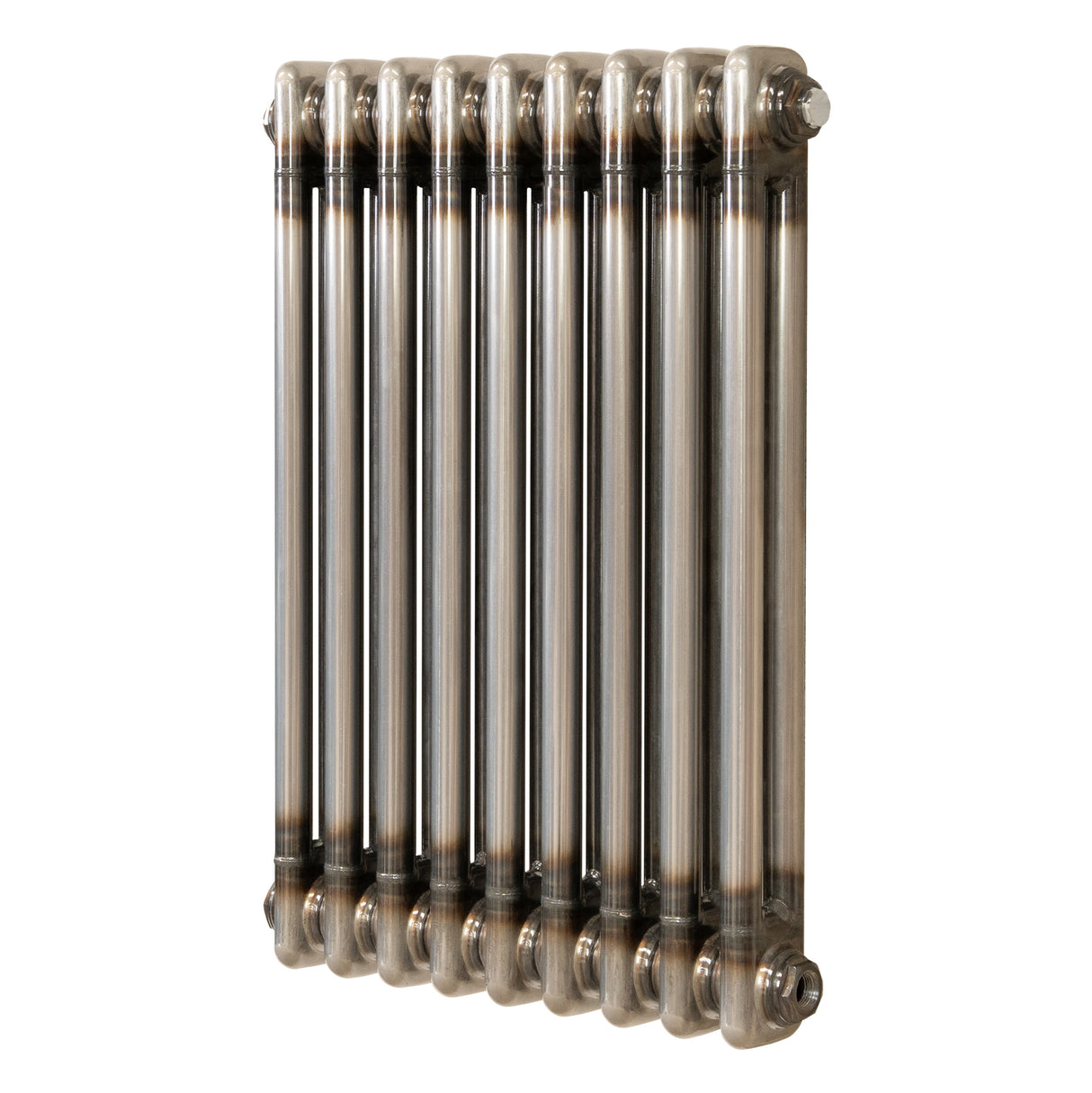 Traditional 2 Column Radiator - 600 x 425mm - Raw Metal