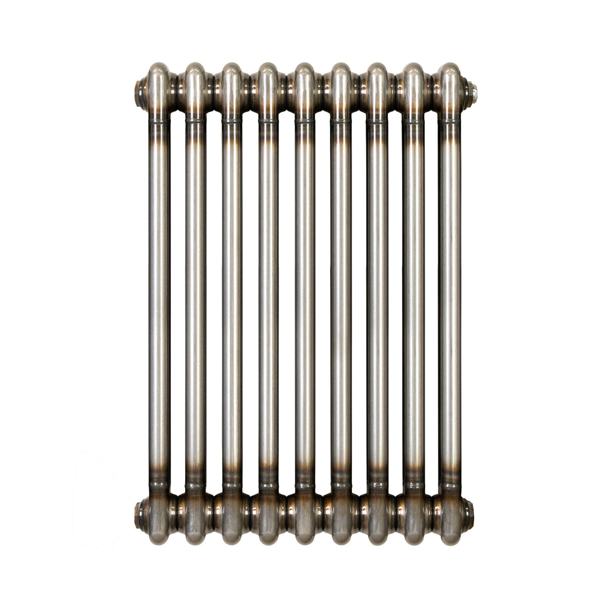 Traditional 2 Column Radiator - 600 x 425mm - Raw Metal