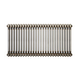 Traditional 2 Column Radiator - 600 x 1190mm - Raw Metal