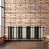 Traditional 2 Column Radiator - 600 x 1460mm - Raw Metal