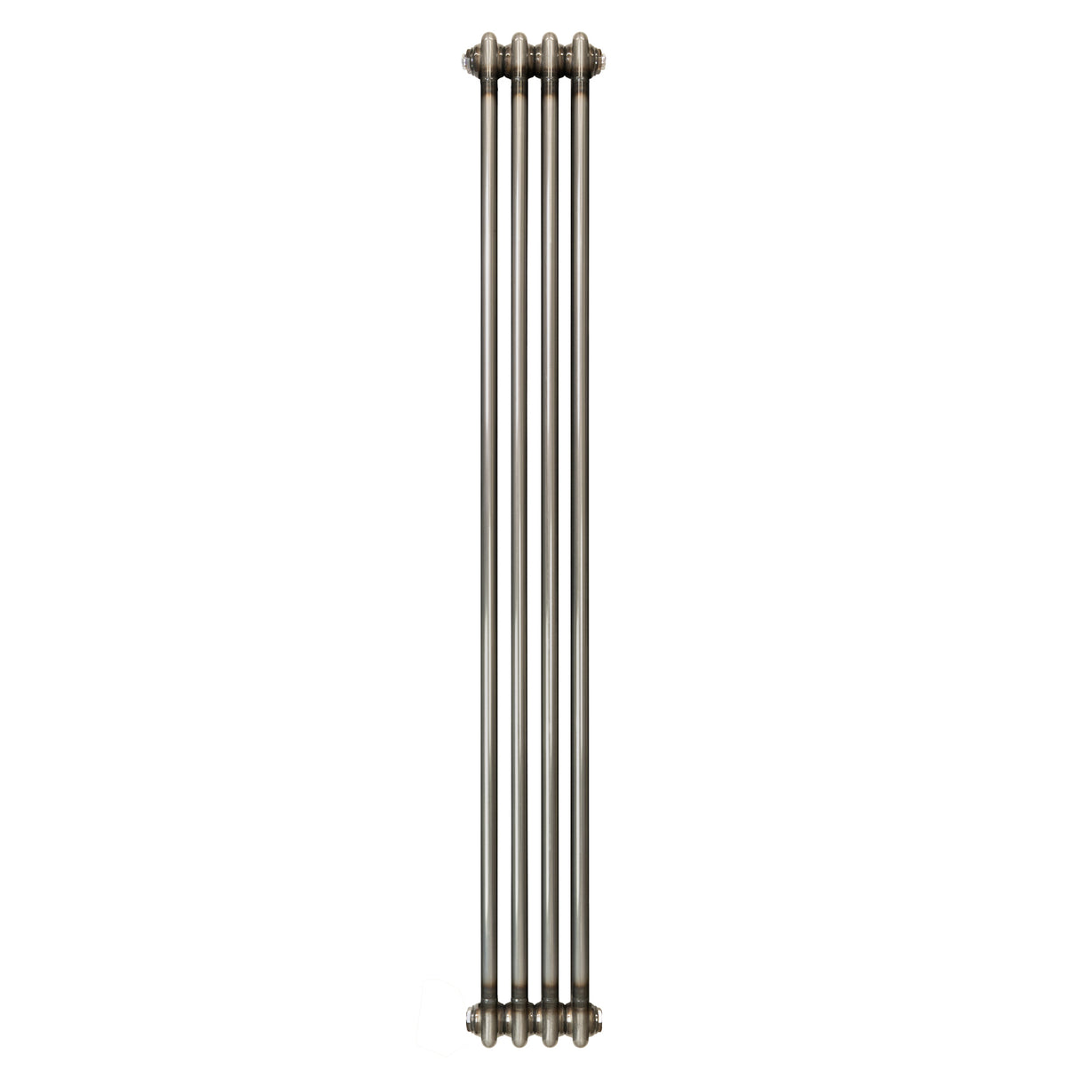 Traditional 2 Column Radiator - 1500 x 200mm - Raw Metal
