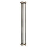 Traditional 2 Column Radiator - 1500 x 200mm - Raw Metal