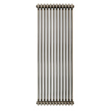 Traditional 2 Column Radiator - 1500 x 560mm - Raw Metal