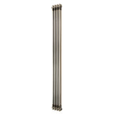 Traditional 2 Column Radiator - 1800 x 200mm - Raw Metal