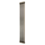 Traditional 2 Column Radiator - 1800 x 290mm - Raw Metal