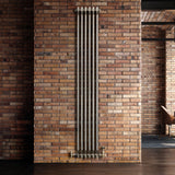Traditional 2 Column Radiator - 1800 x 290mm - Raw Metal