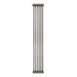 Traditional 2 Column Radiator - 1800 x 290mm - Raw Metal