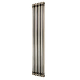 Traditional 2 Column Radiator - 1800 x 380mm - Raw Metal