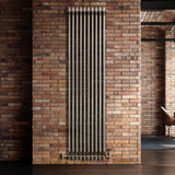 Traditional 2 Column Radiator - 1800 x 470mm - Raw Metal