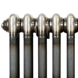 Traditional 3 Column Radiator - 600 x 425mm - Raw Metal