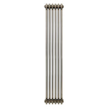 Traditional 3 Column Radiator - 1500 x 290mm - Raw Metal