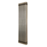 Traditional 3 Column Radiator - 1500 x 380mm - Raw Metal