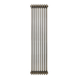 Traditional 3 Column Radiator - 1500 x 380mm - Raw Metal