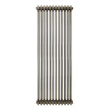 Traditional 3 Column Radiator - 1500 x 560mm - Raw Metal