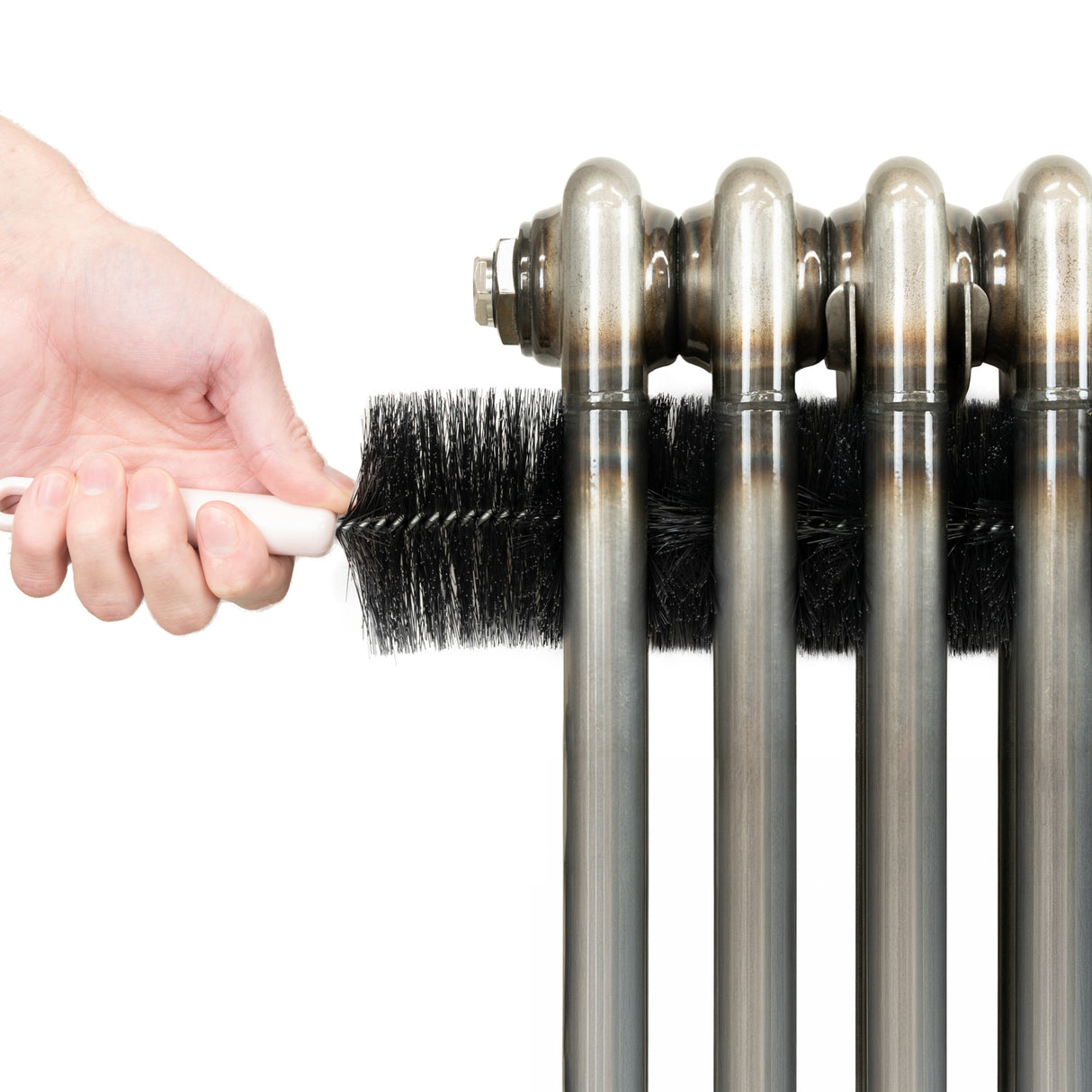 Traditional 3 Column Radiator - 1800 x 290mm - Raw Metal
