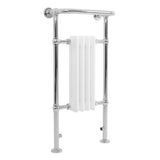 Traditional Heated Towel Rail Radiator – 950mm x 480mm  – White
