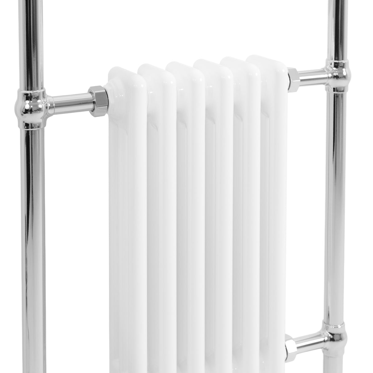 Traditional Heated Towel Rail Radiator – 950mm x 570mm  – White