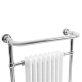 Traditional Heated Towel Rail Radiator – 950mm x 660mm  – White