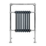 Traditional Heated Towel Rail Radiator – 950mm x 660mm  – Anthracite Grey