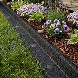Flexible Lawn Edging 4 x 1.2m - Black