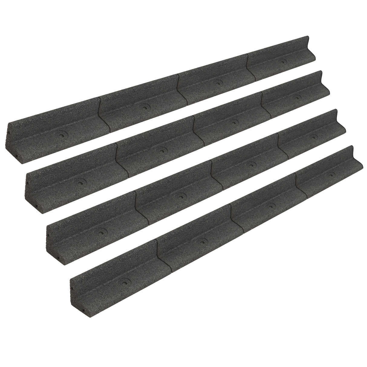 Flexible Lawn Edging 4 x 1.2m - Grey