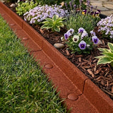 Flexible Lawn Edging 6 x 1.2m - Terracotta