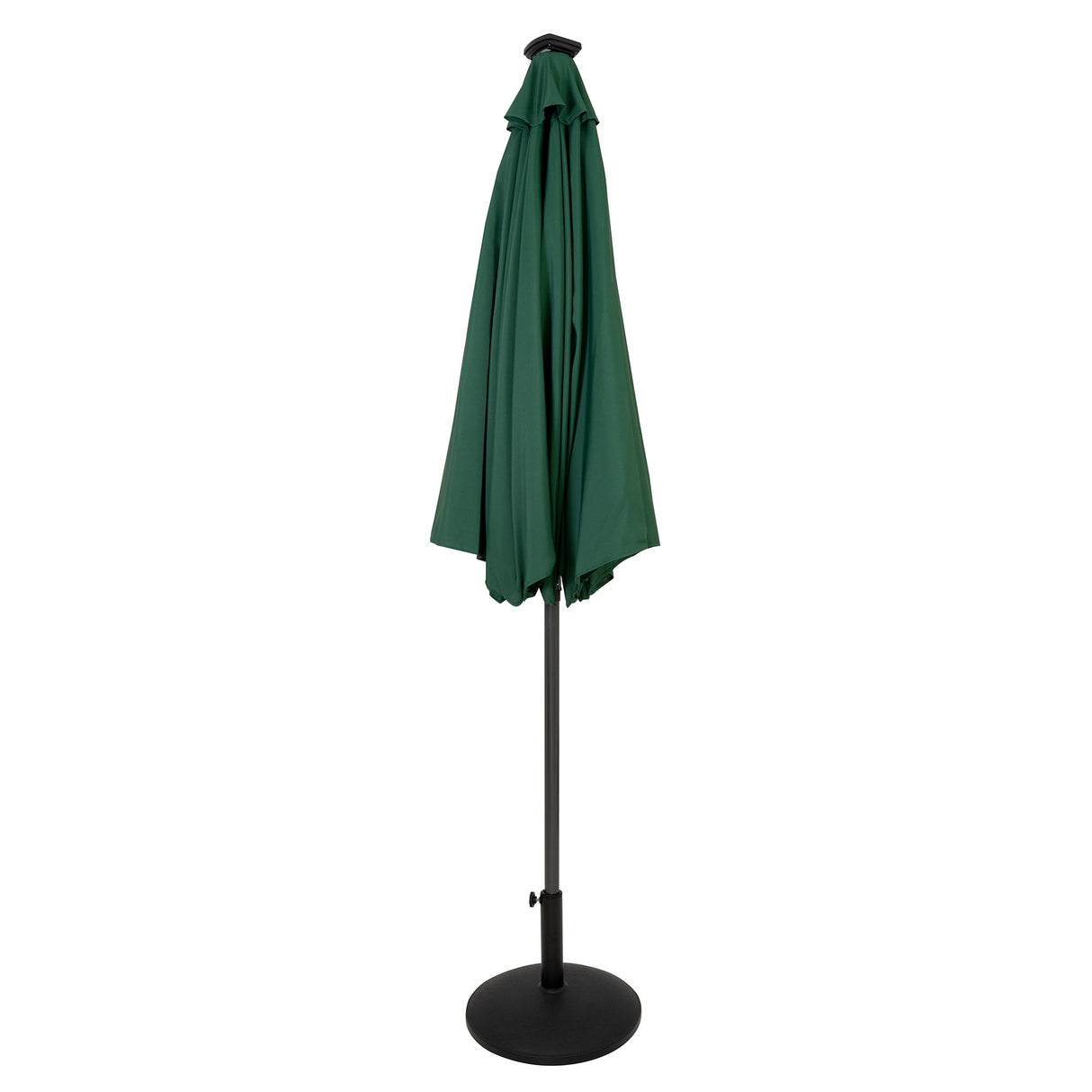 LED Tilt Parasol 2.7m With Tilt Base – Green