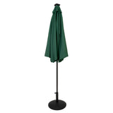 LED Tilt Parasol 2.7m With Tilt Base – Green
