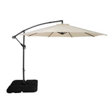 Cantilever Parasol 3m With Square Base – Cream